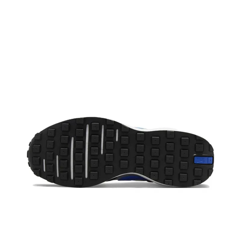 Nike Waffle One Cushioning Anti-Slip And Wear-Resistant Low-Top Kids Lifestyle Shoes Gray Blue Teenagers-5
