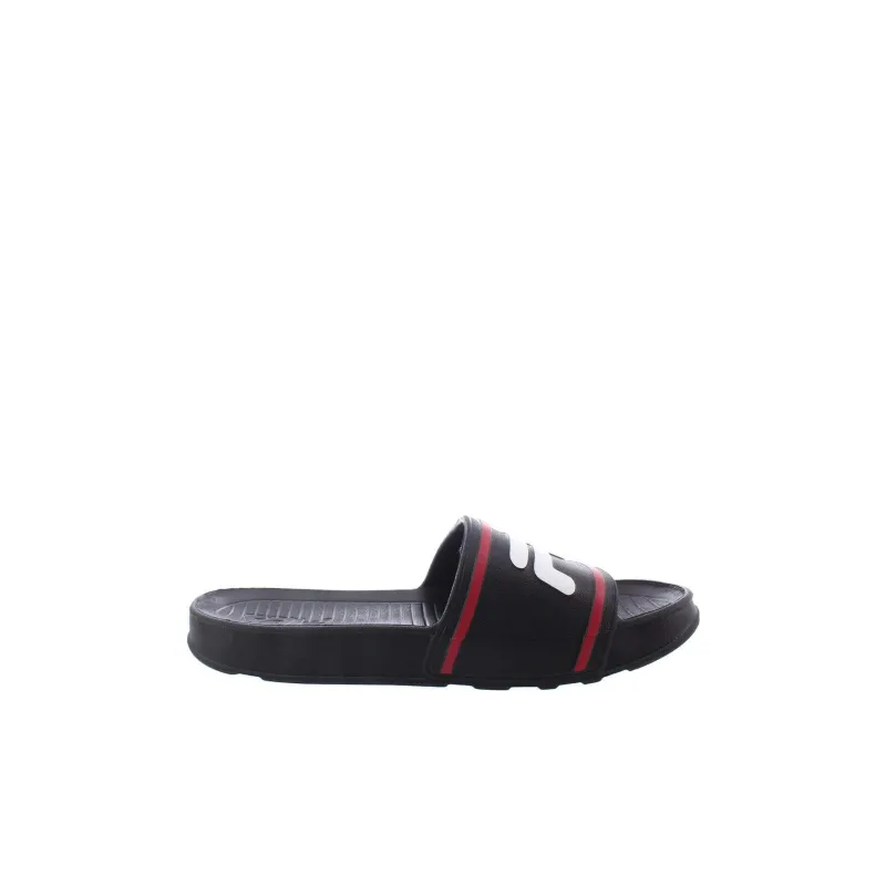 FILA KIDS Anti Kick Abrasion Resistant Rebound Kids' Slippers Black Kids'-1