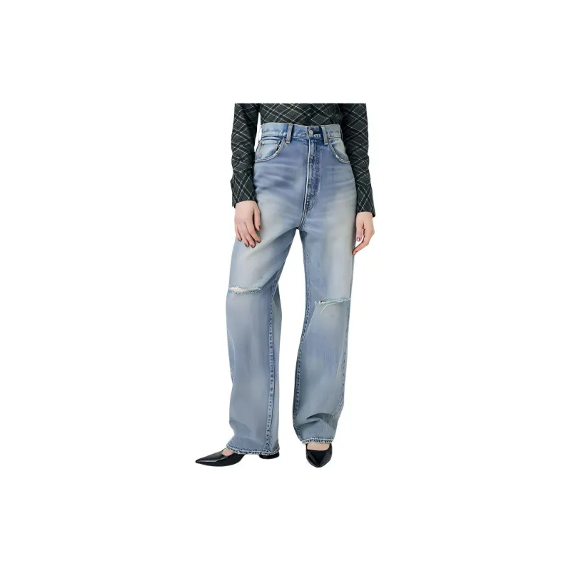 MOUSSY Jeans Women's 110 Blue-1