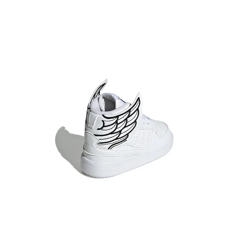 Adidas JS Wings 4.0 White Black Infant-3