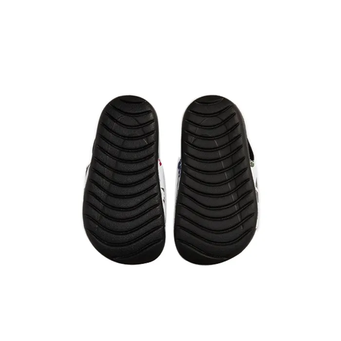 Nike Kawa Slide Low Top Toddler Shoes Black White Infant And Toddler-5