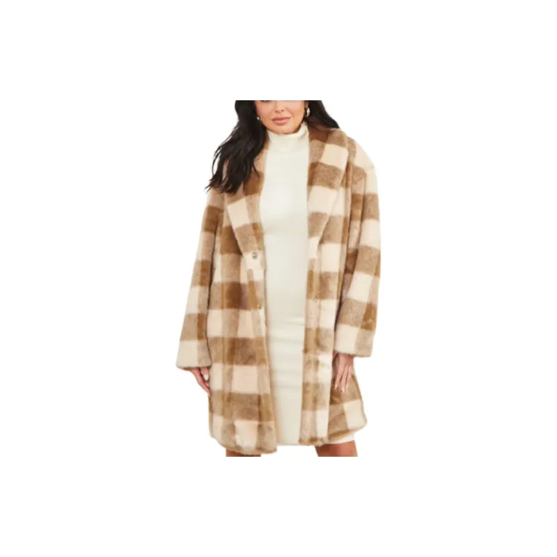 GUESS Rochelle Coat Coats Women's Multicolor-1