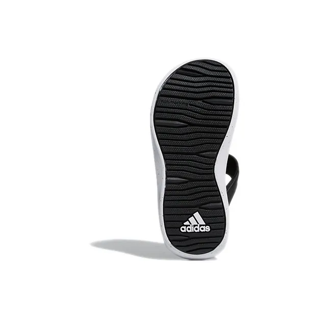Adidas Abrasion Resistant Low Top Children's Sandals Charcoal Black Kids'-5