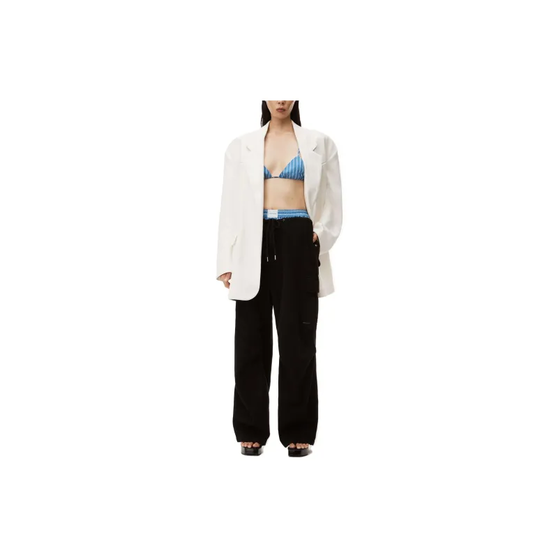 Alexander Wang Casual Pants Unisex Black-2