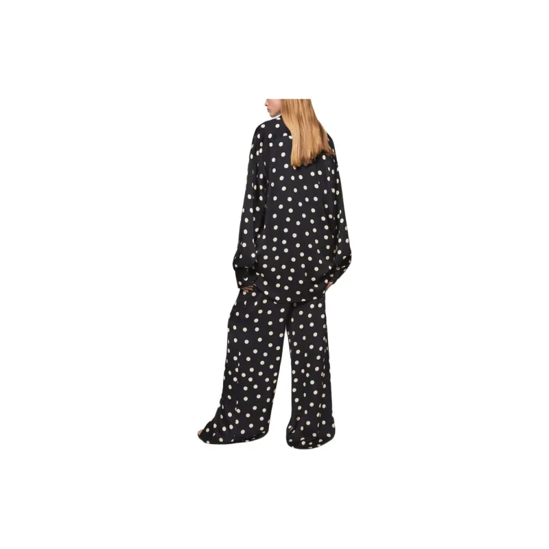 Stella McCartney Polka Dot Drop Shoulder Blouse-2