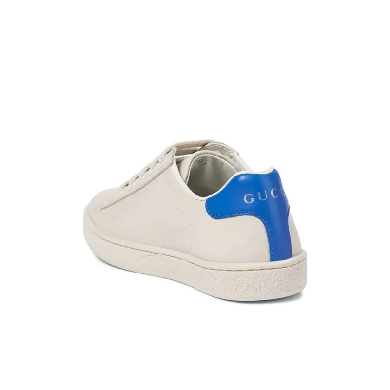 GUCCI Kids Logo Patch Low-top Sneakers-3