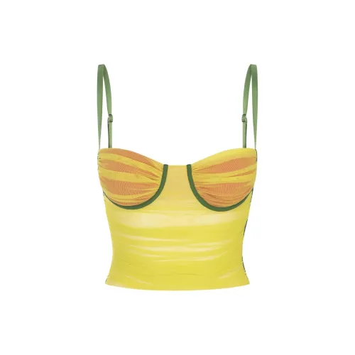 DIESEL Camisoles Women's Yellow