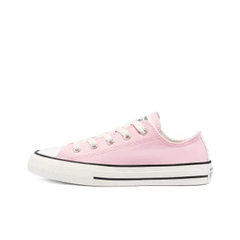 Converse Chuck Taylor All Star Low Top Anti Slip Wear Resistant Low Top Kids Canvas Shoes Pink White Teenagers