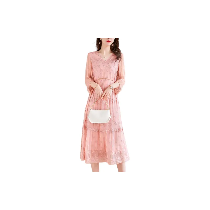 Ink Beauty Long Sleeved Dress Women's-2