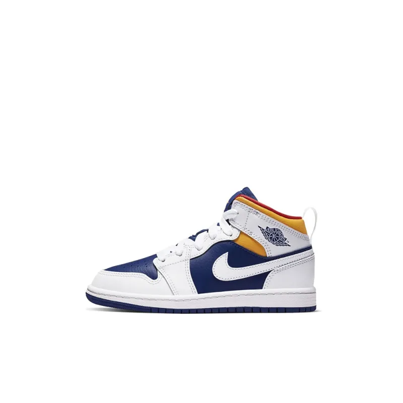 Jordan 1 Mid Hite Deep Royal Blue-0