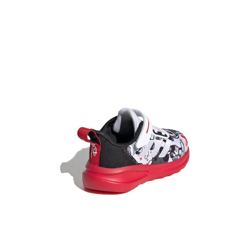 Adidas Mickey AC I Slip Resistant Low Top Toddler Shoes White Red Black Infant And Toddler-3