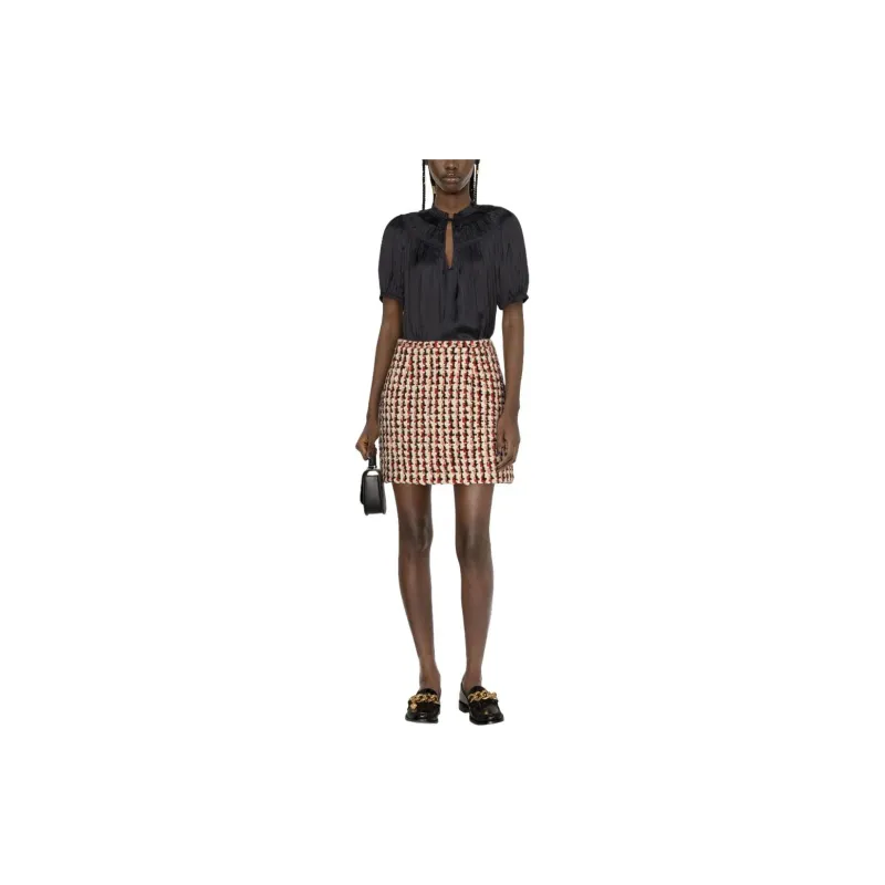 Ulla Johnson Eleni Puff-sleeves Plissé Top-1