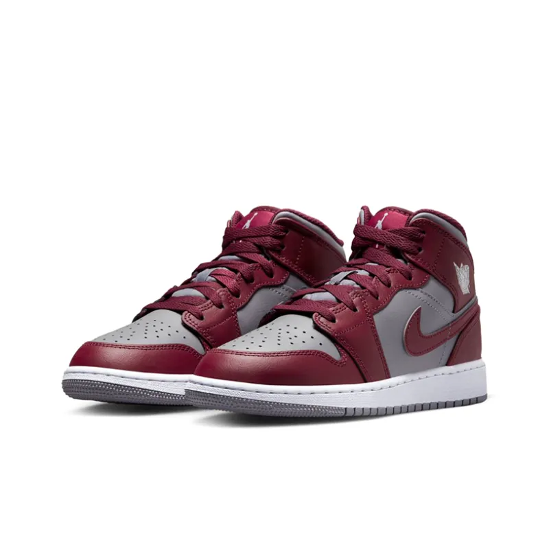Jordan 1 Mid Cherrywood Red GS-2