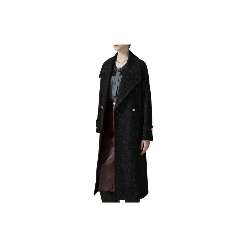 DKNY Coats Women's Black-4