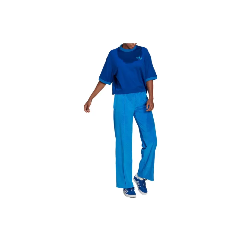 Adidas Originals T Shirts Women's Blue-1