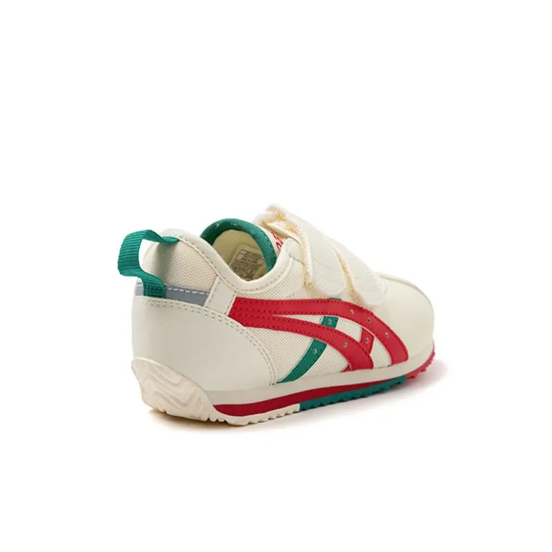 Asics Suku Anti-Slip Wear-Resistant Kids Lifestyle Shoes Beige Red Children Aged 3-7 Years Old-3