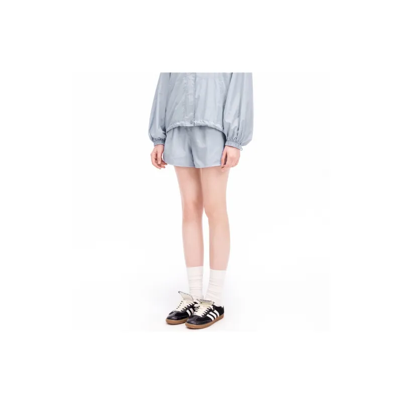 LEDIN Casual Shorts Women's Aqua Blue-3