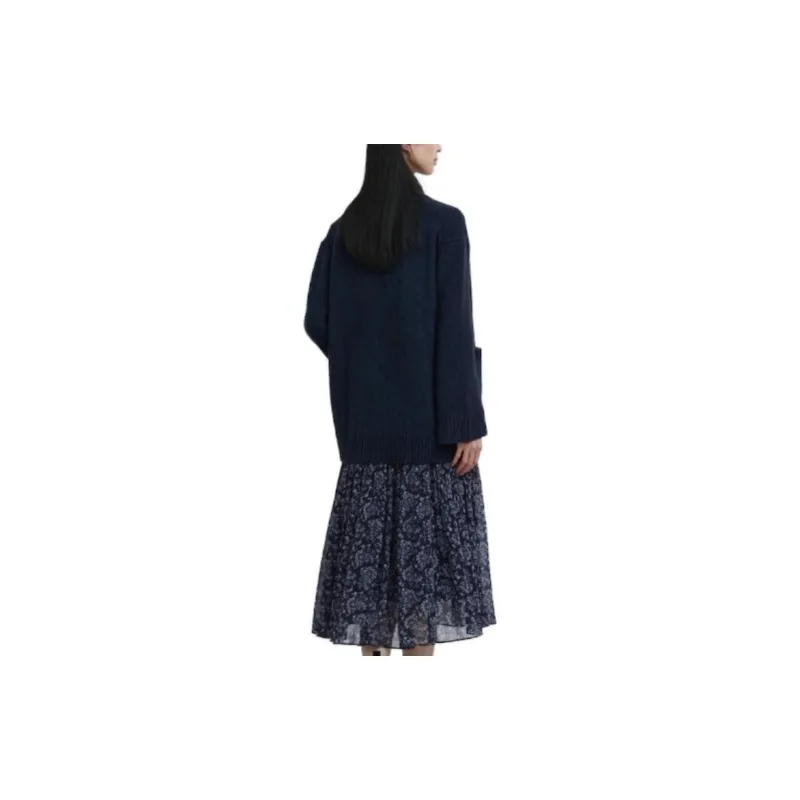 UNIQLO Uniqlo X Clare Waight Keller Co branded Collection Knitwear Women's Navy Blue-2