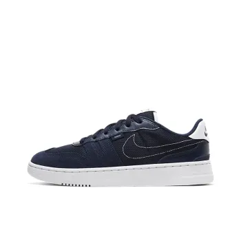 Nike Squash Type Low Top Kids' Skateboarding Shoes Dark Blue Teenagers
