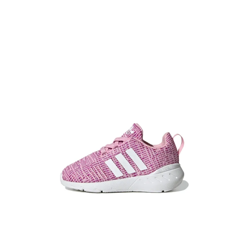 Adidas Originals Swift Run 22 Low-Top Toddler Shoes Purple Pink Infant And Toddler-0
