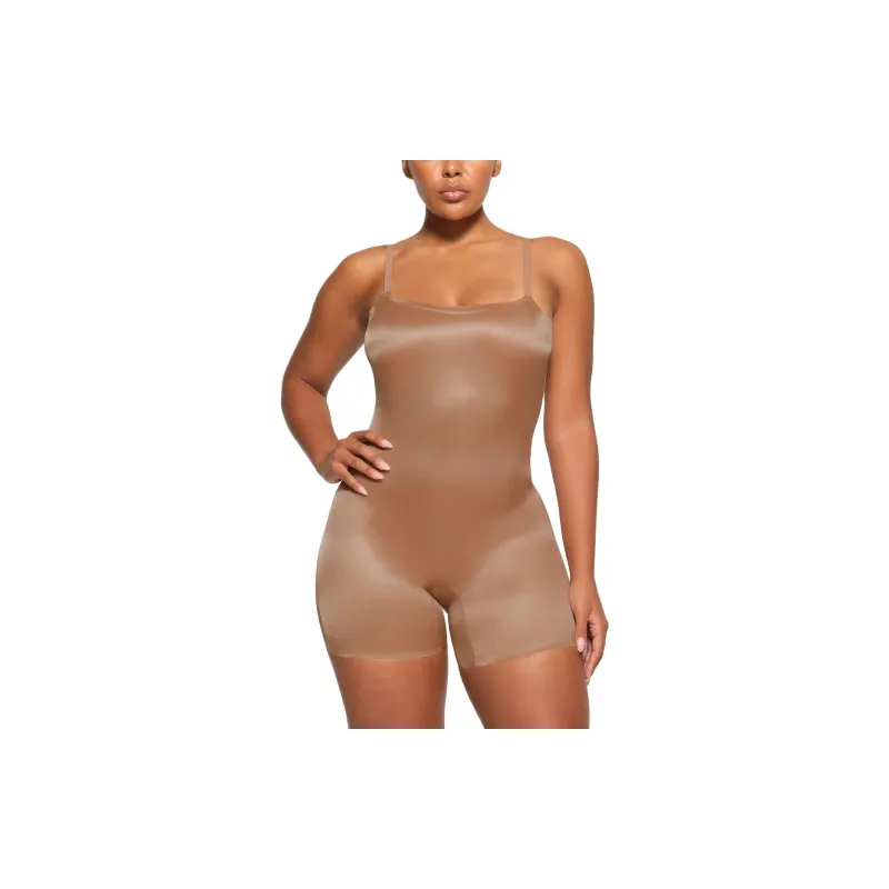 Skims Swim Cycle Suit Onyx-5