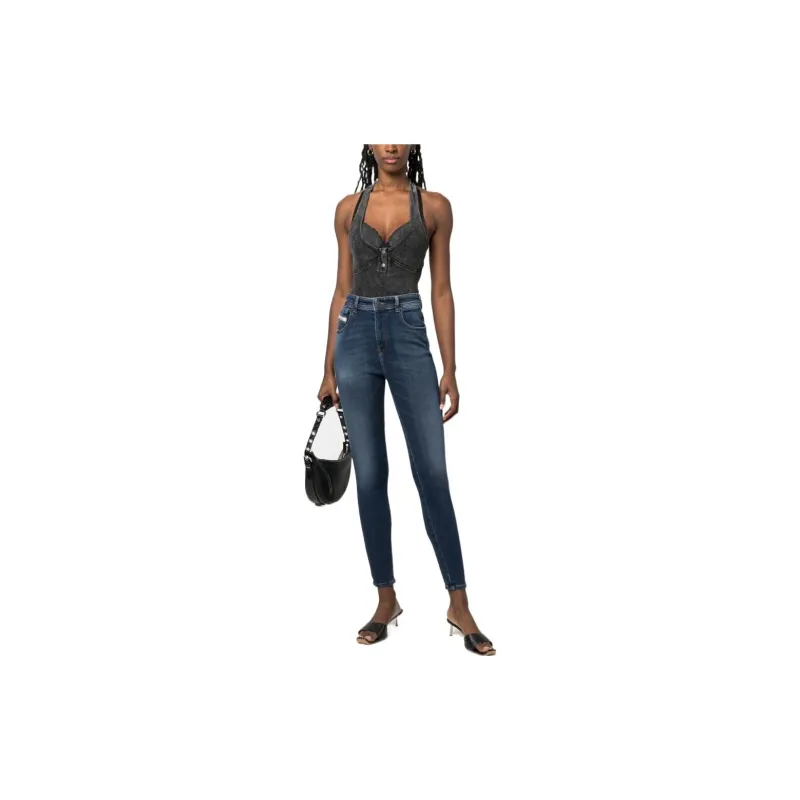 DIESEL Tank Tops Women's Black-1