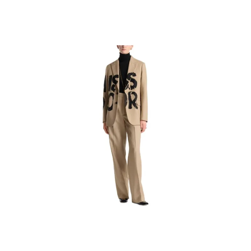 DIOR Casual Pants Women's Beige-2