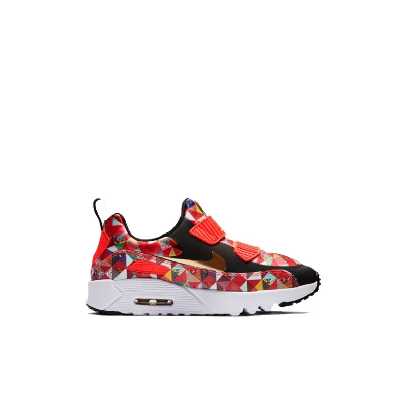 Nike Low Top Kids Lifestyle Shoes Red & Children Aged 3 7 Years Old-1