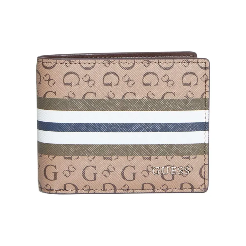 GUESS Artificial Leather Wallet Men's Brown-0