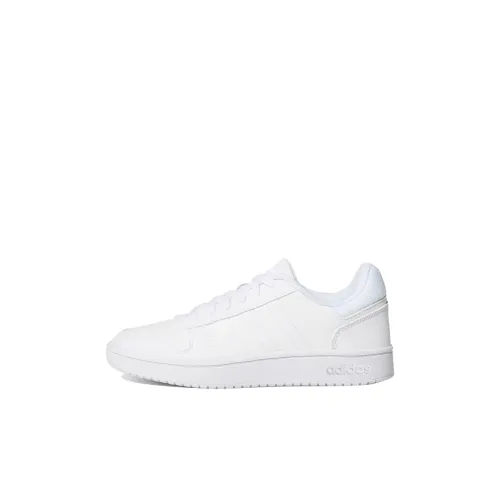 Adidas Hoops 2.0 Triple White Kids