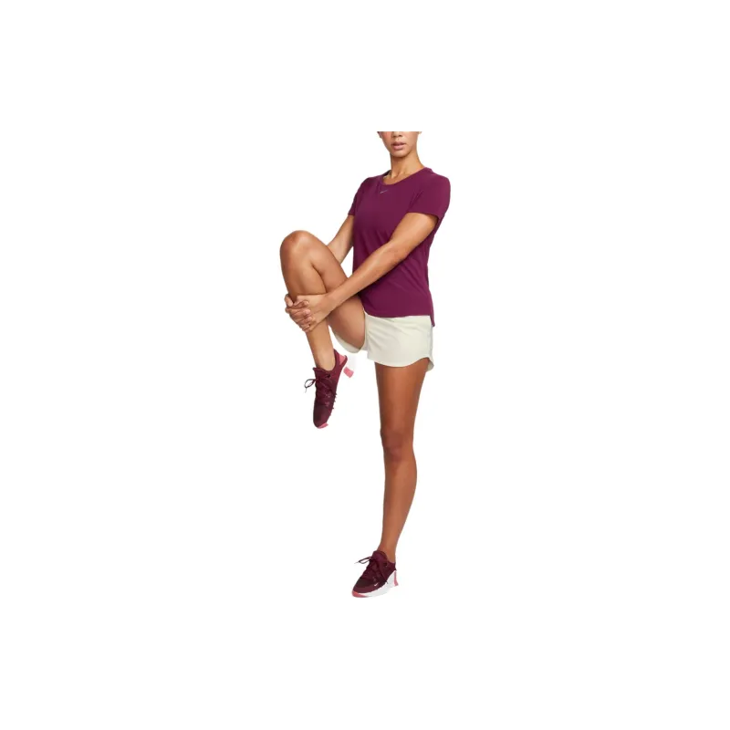 Nike T-Shirts Women's Burgundy-5