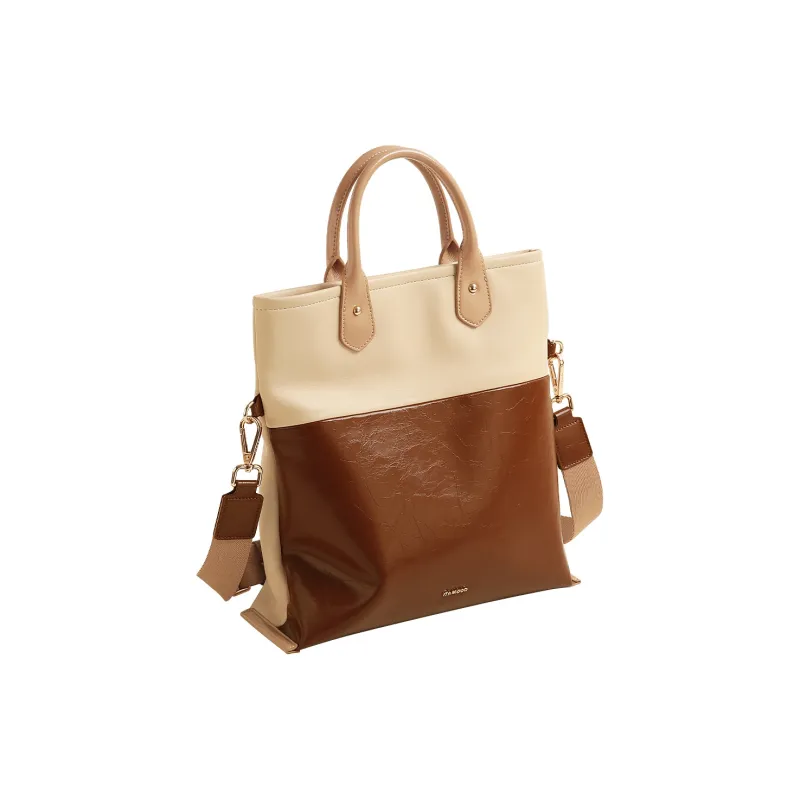 Miao Di Handbags Latte Layered Snow-5