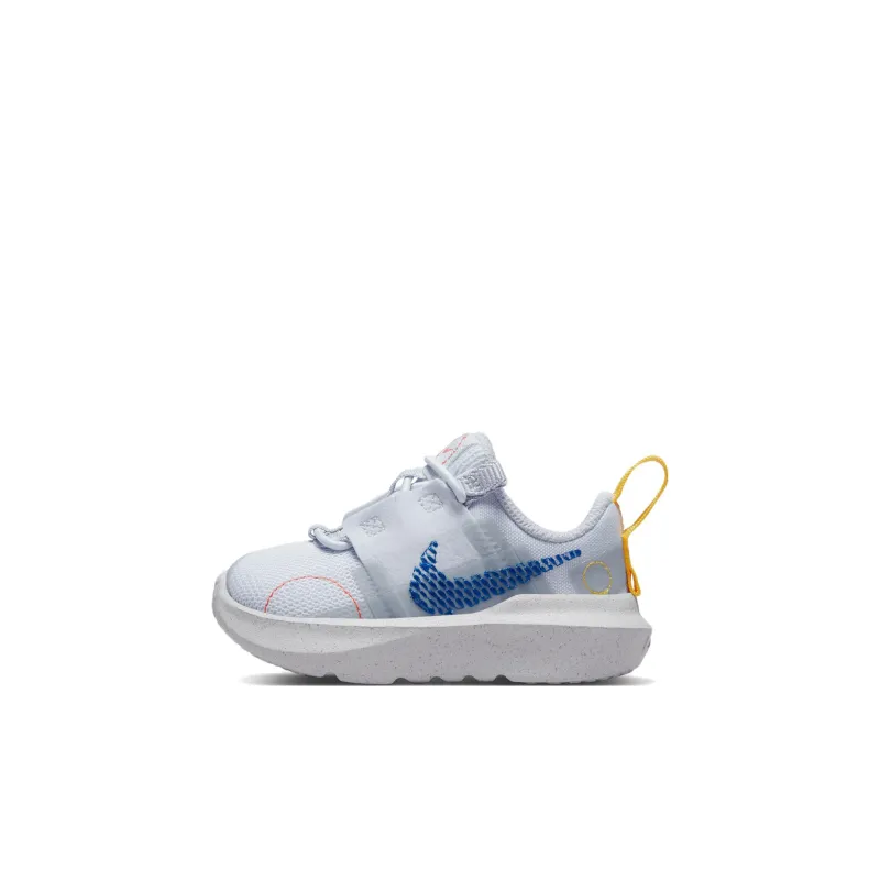 Nike Crater Impact Low Top Sports Casual Shoes Gray Blue Infant And Toddler-0