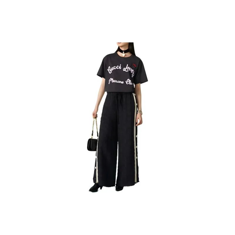 GUCCI Regular T Shirt Women's Black-5