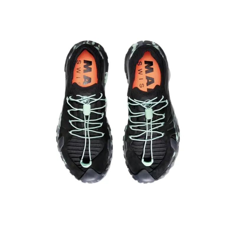 MAMMUT Hueco 2 Anti Slip Wear Resistant Low Top Outdoor Shoes Women's Black Green-2