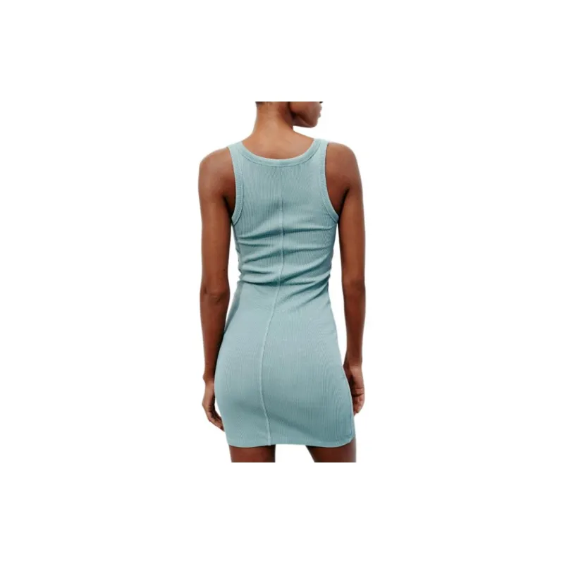 ZARA Sleeveless Dress Women's Light Blue-3