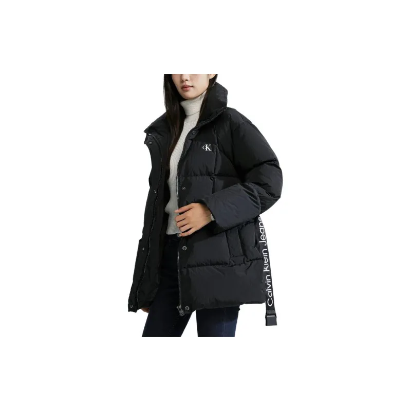 Calvin Klein Belted Puffer Jacket-2