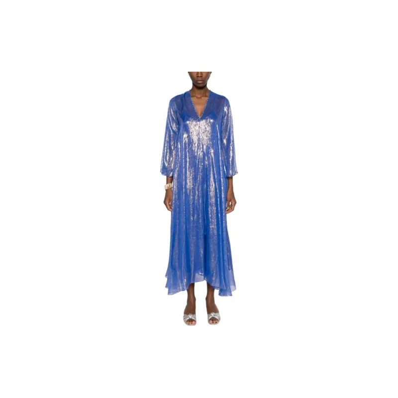 Forte Forte Lurex Kaftan Maxi Dress-1