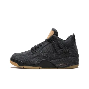 Jordan 4 Retro Levi's Black GS Levi's Tag