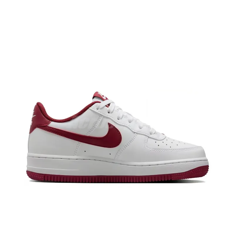 Nike Air Force 1 White Team Red GS-1
