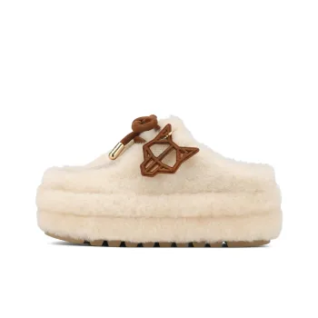 Naked Wolfe Abrasion Resistant Wrap toe Slippers Women's White