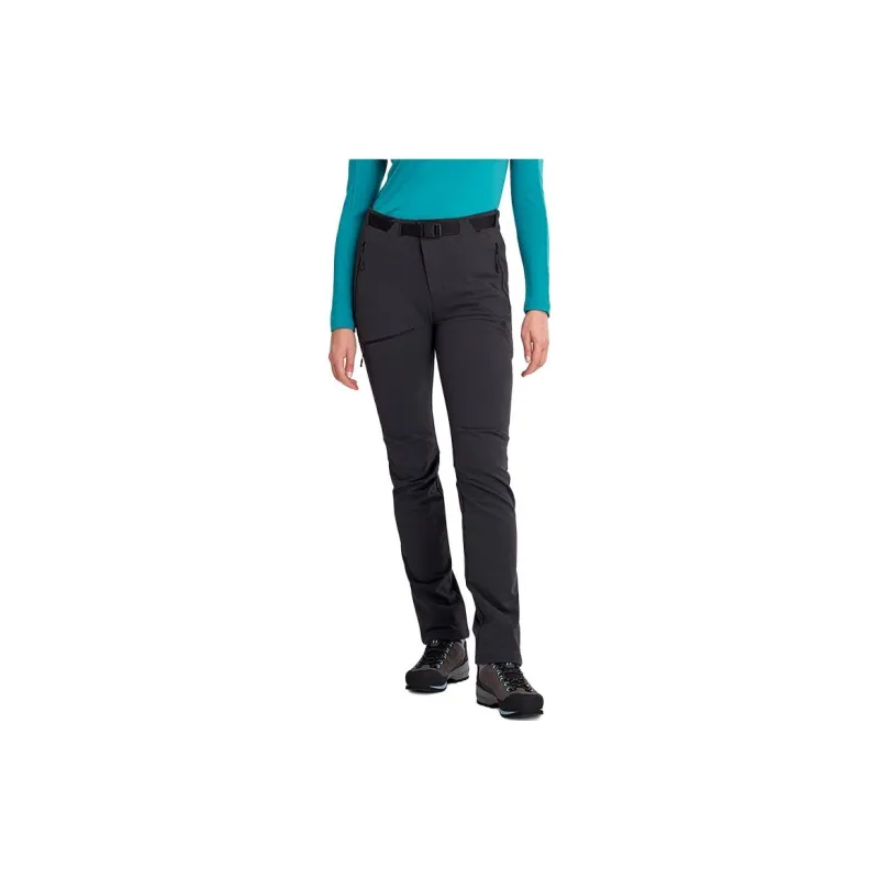 MAMMUT AC Casual Pants Women's Black Gray Color-1
