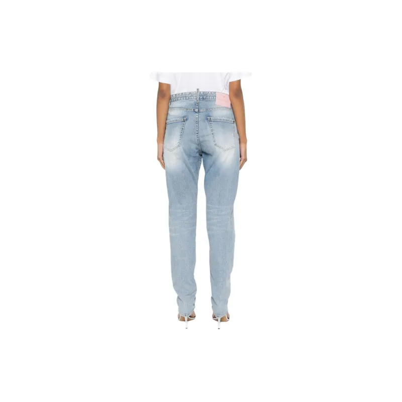 DSQUARED 2 642 Tapered Leg Distressed Jeans-3