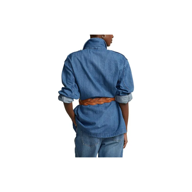 Polo Ralph Lauren Denim Jacket Women's Blue-3