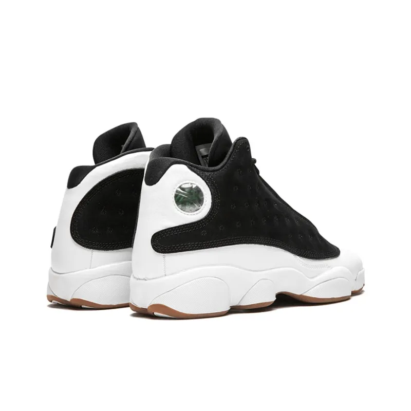 Jordan 13 Retro Black White Gum GS-3