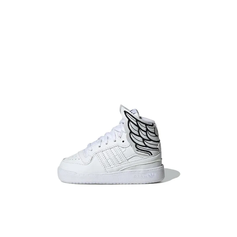 Adidas JS Wings 4.0 White Black Infant-0