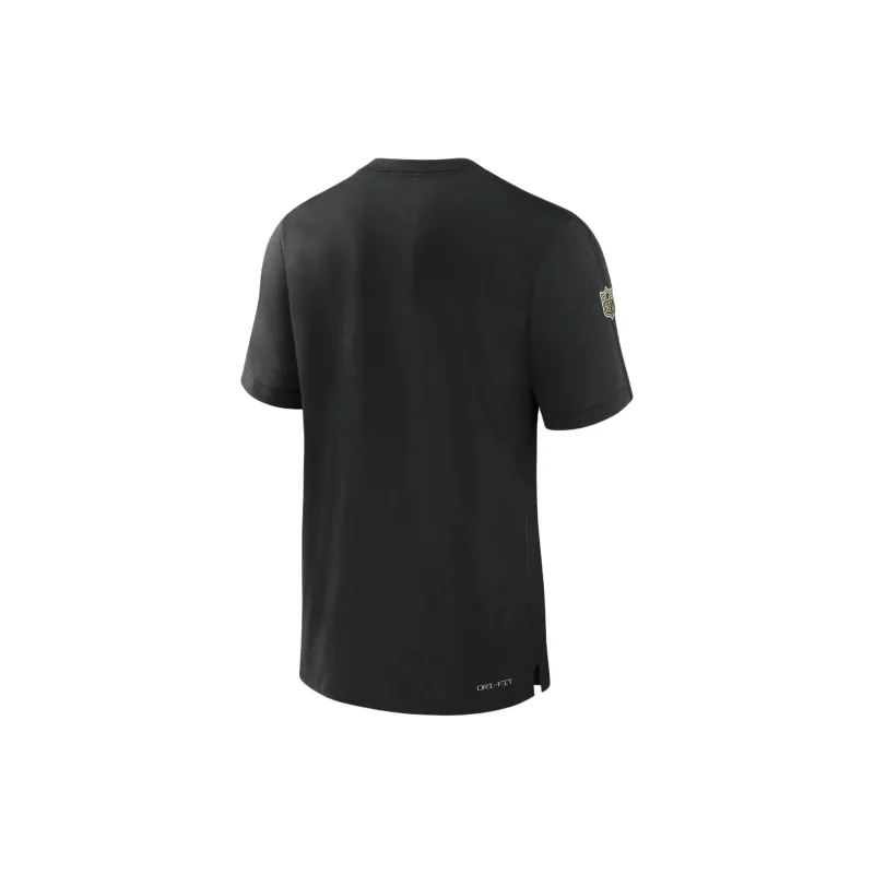 Nike New Orleans Saints Sideline Player Men's Nike Dri FIT Nfl T Shirt-1