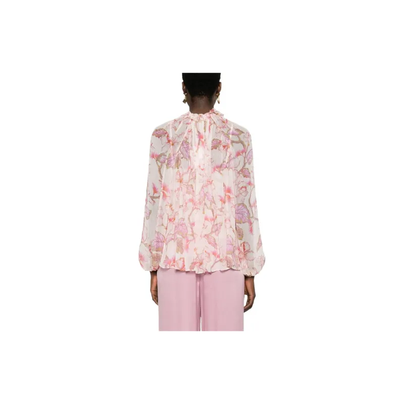 Zimmermann Matchmaker Billow Floral print Blouse-8