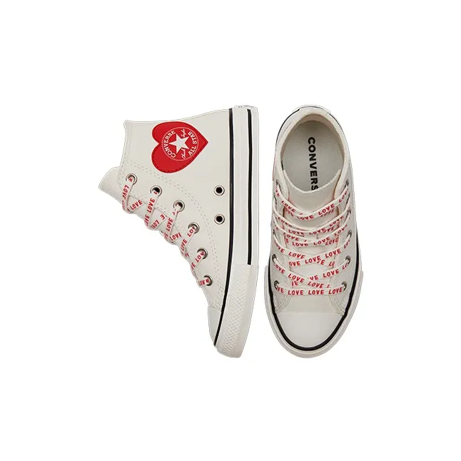 Converse Chuck Taylor All Star High GS 'Embroidered Hearts'-3