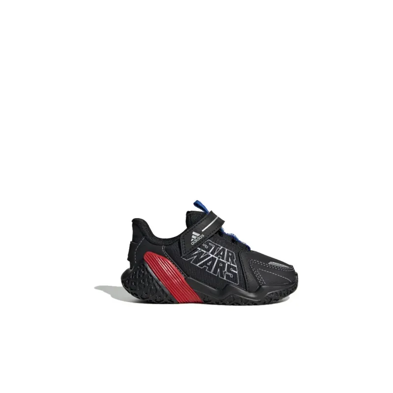 Adidas 4Uture Rnr Starwars ElI Low Top Running Shoes Black Red Infant And Toddler-1